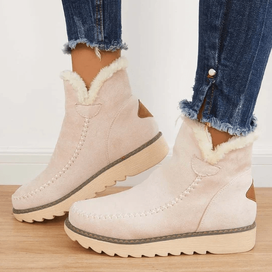 Léna | Bottines Doublées Confort à Semelle Crantée