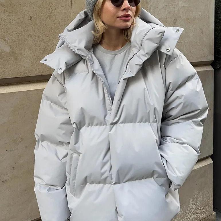 Nola | Doudoune Oversize à Col Montant