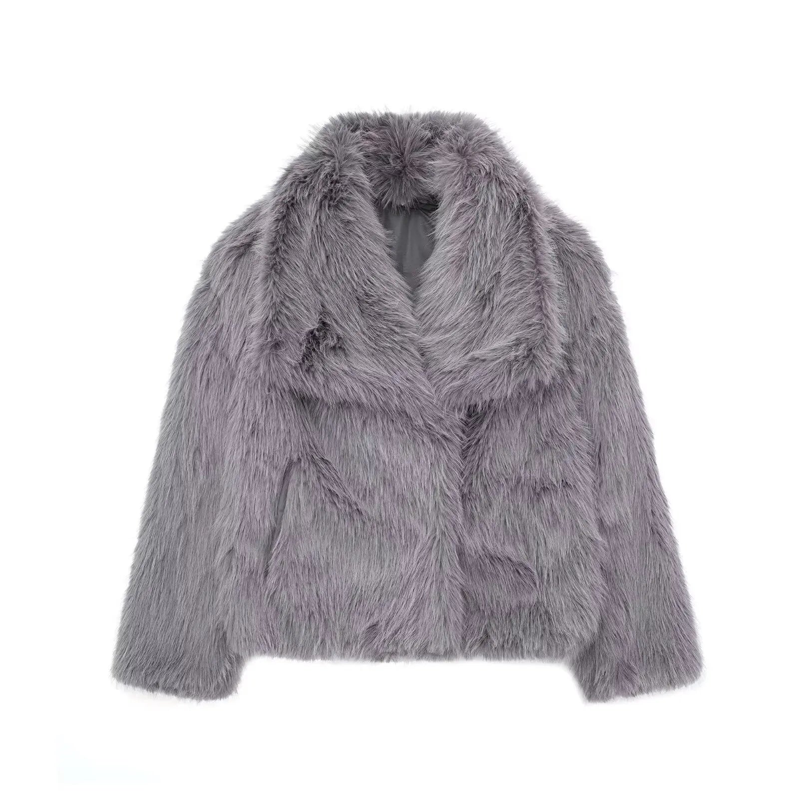 Soline | Veste Fausse Fourrure Douce