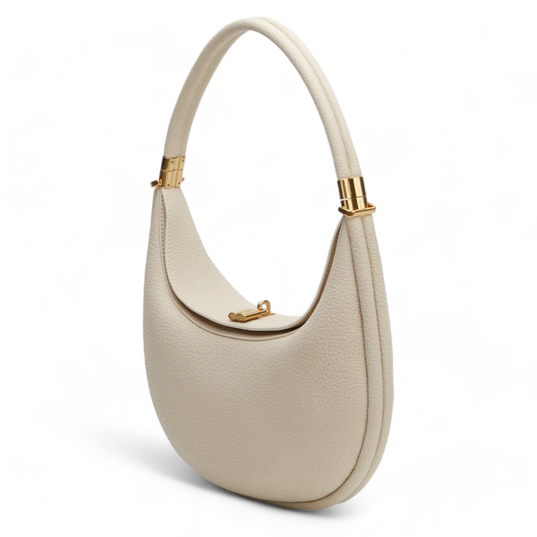 Léna | Sac Épaule Demi-Lune Minimaliste