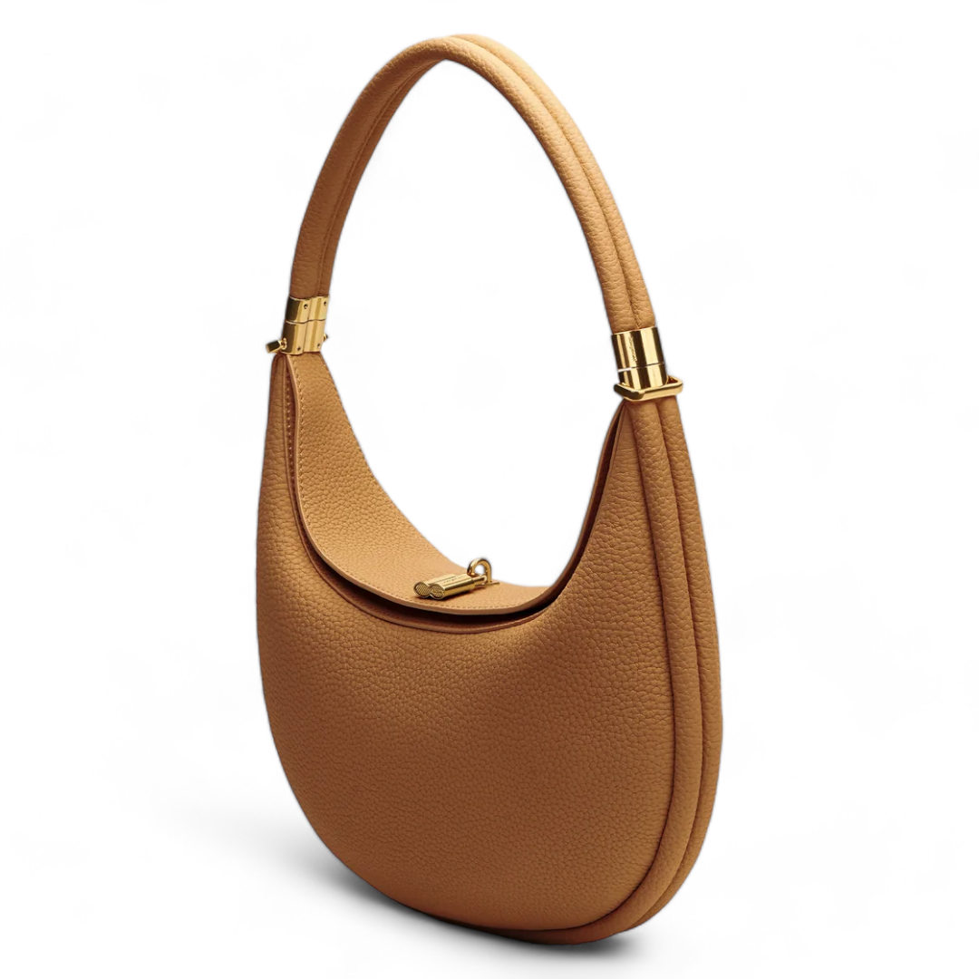 Léna | Sac Épaule Demi-Lune Minimaliste