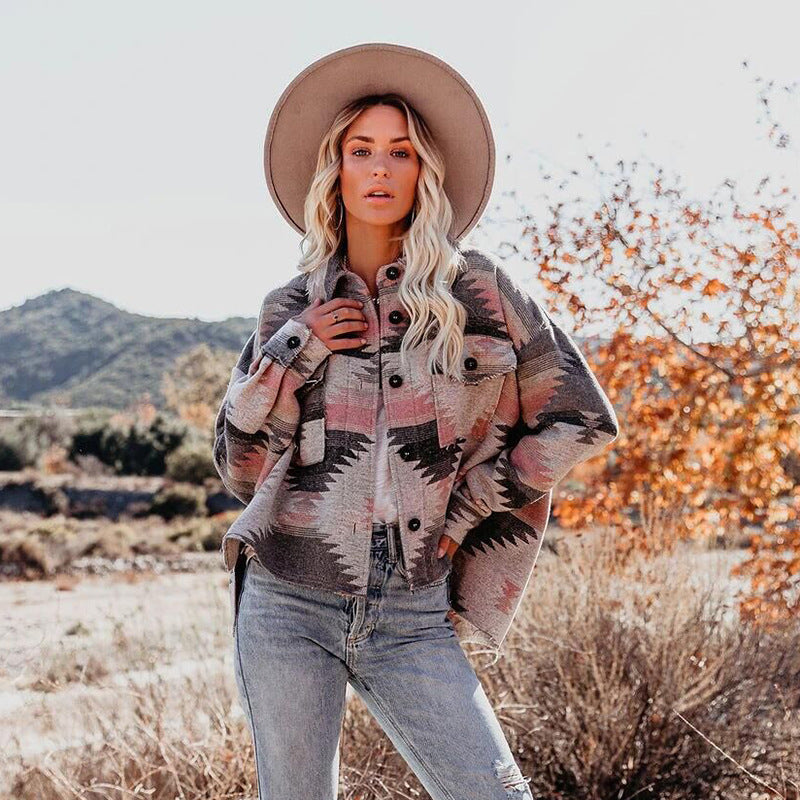 Sierra | Veste Motifs Bohème Inspiration Ethnique