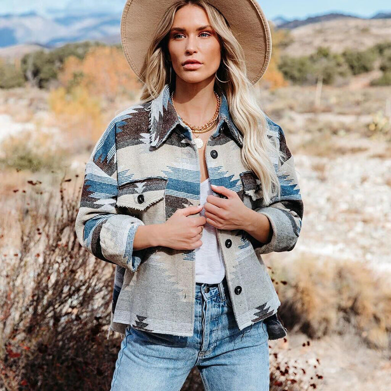 Sierra | Veste Motifs Bohème Inspiration Ethnique