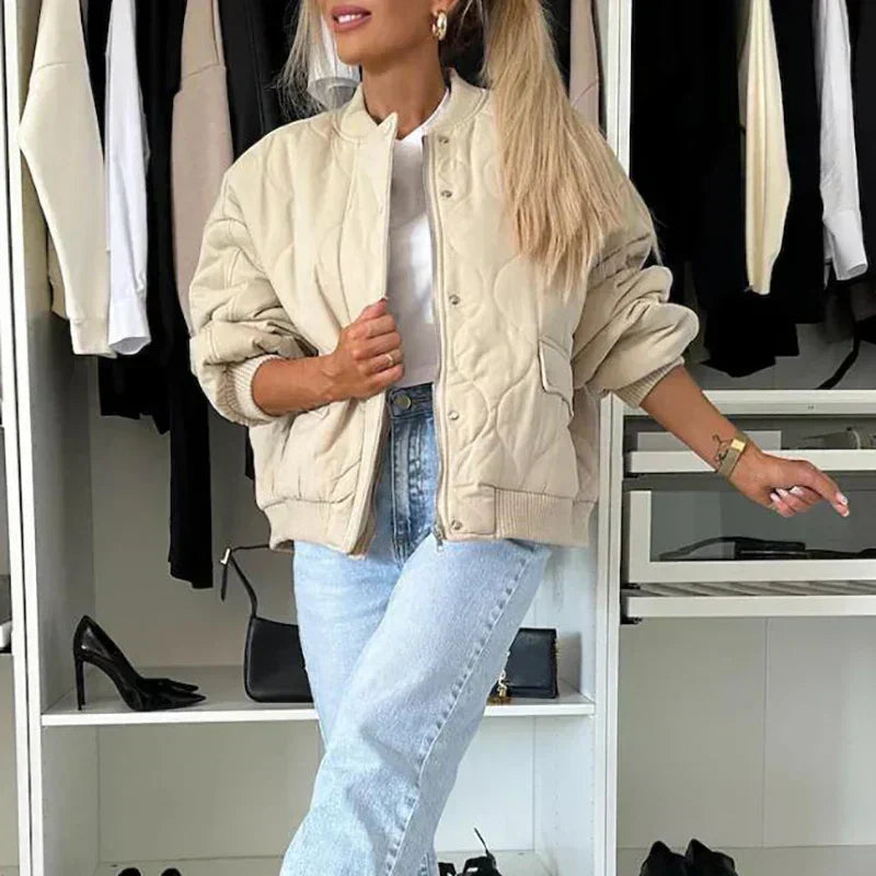Keo | Veste Bomber Zippée Décontractée