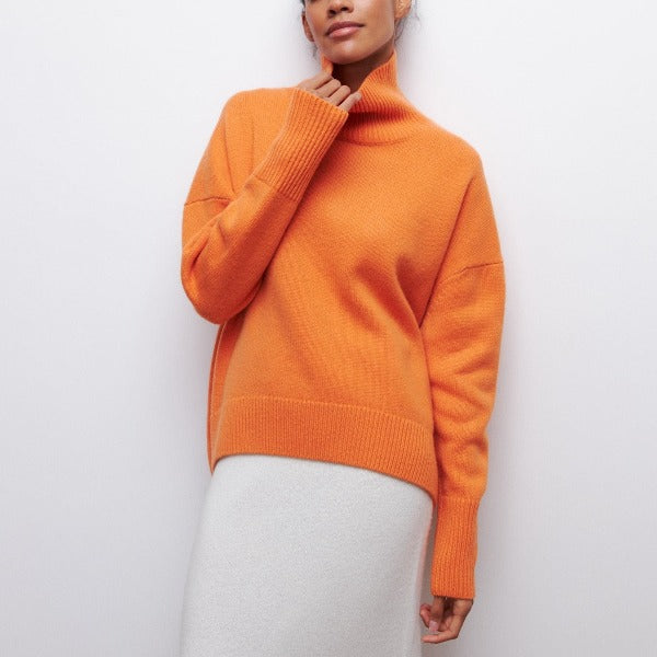 Alba | Pull Col Roulé Oversize