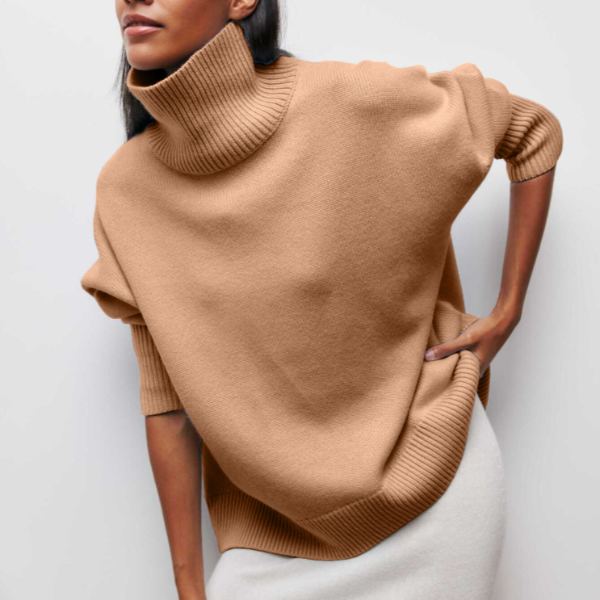 Alba | Pull Col Roulé Oversize