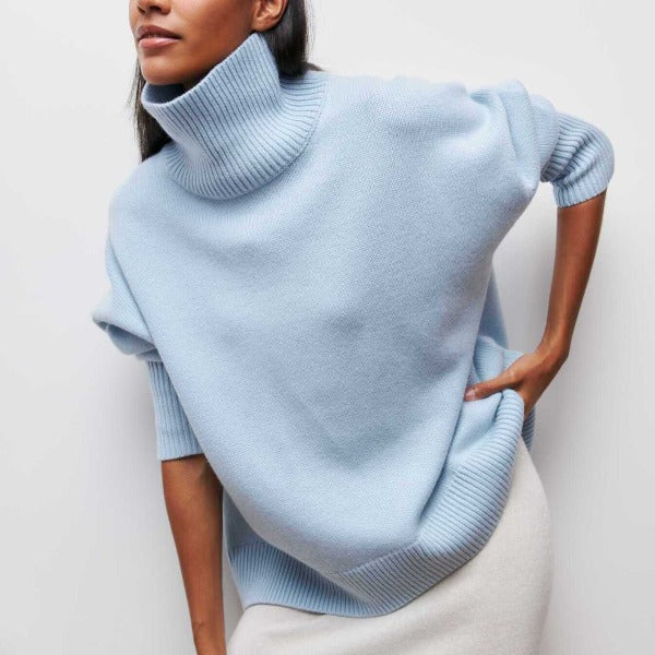 Alba | Pull Col Roulé Oversize