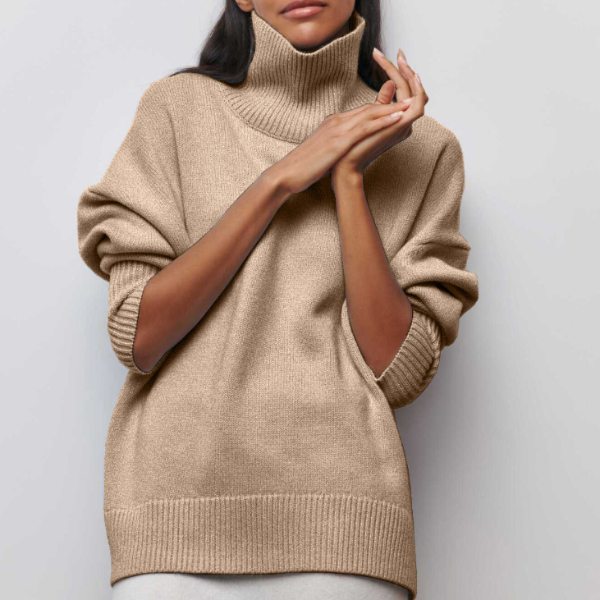 Alba | Pull Col Roulé Oversize