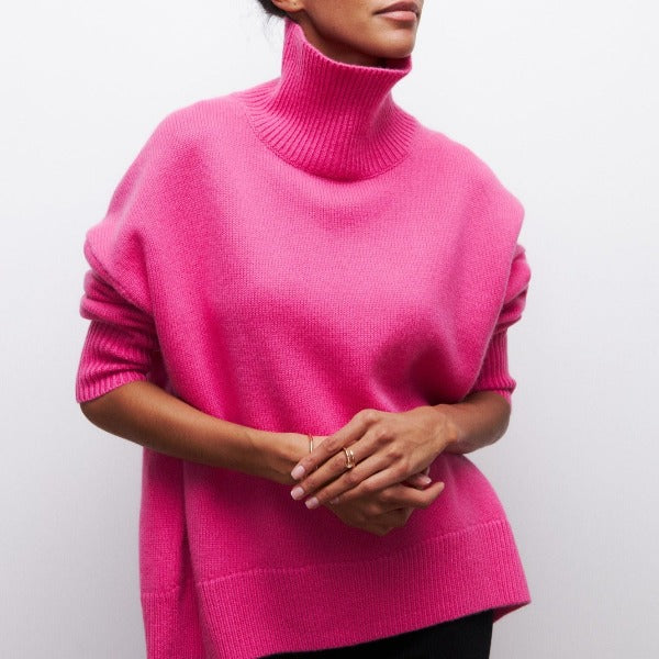 Alba | Pull Col Roulé Oversize