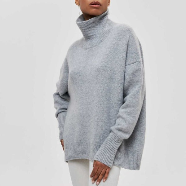 Alba | Pull Col Roulé Oversize