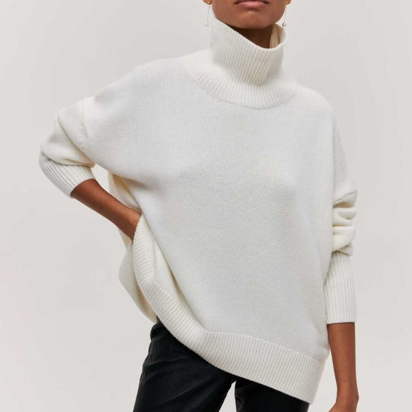 Alba | Pull Col Roulé Oversize