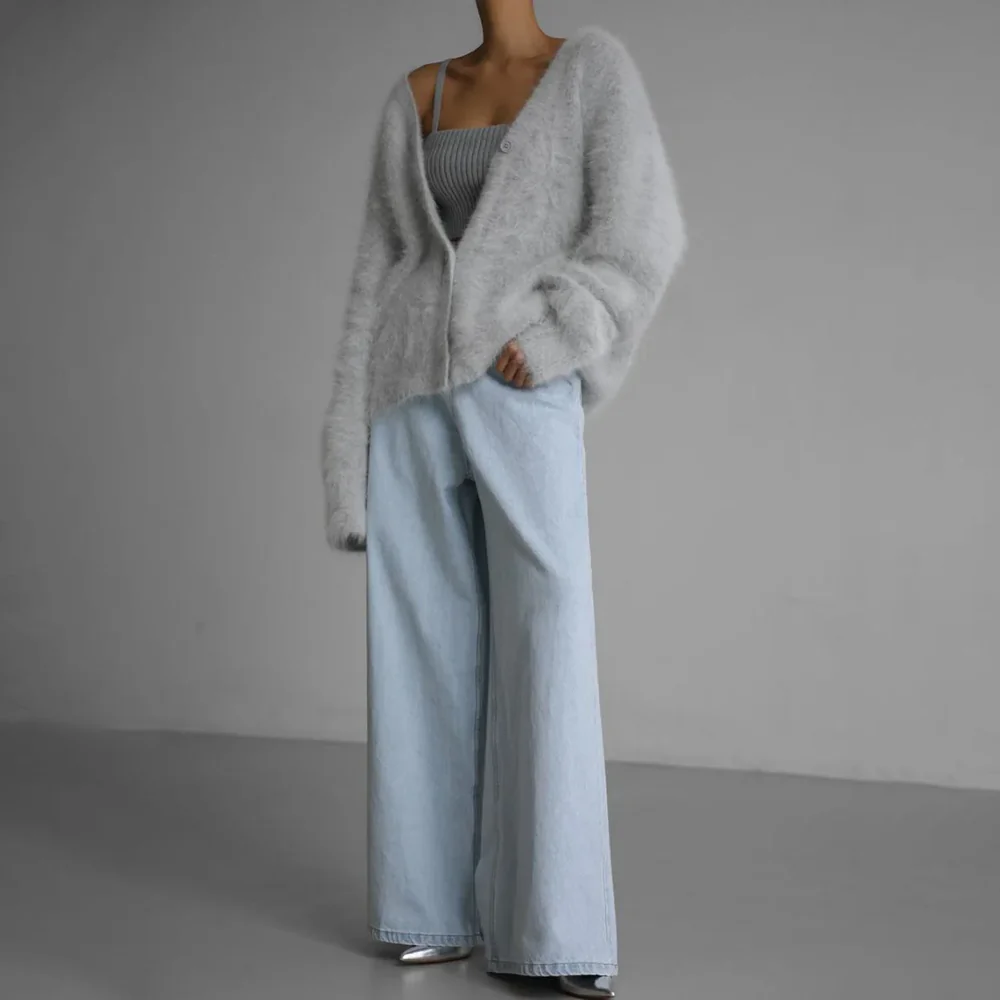 Gilet en Maille Femme