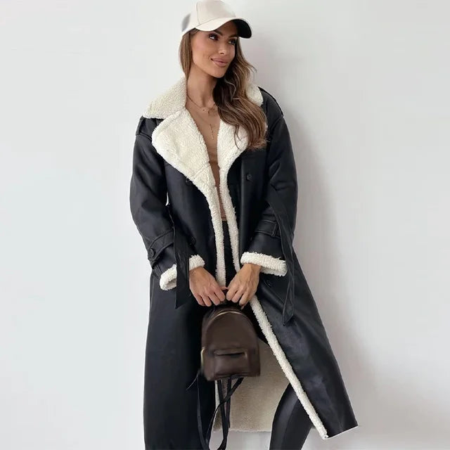 Alba | Manteau Long Doublé Polaire