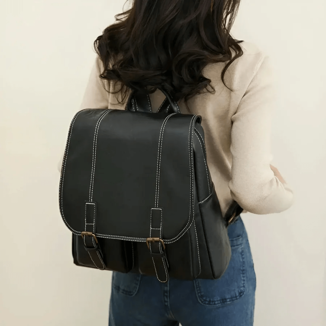 Mira | Sac à Dos Vintage en Similicuir