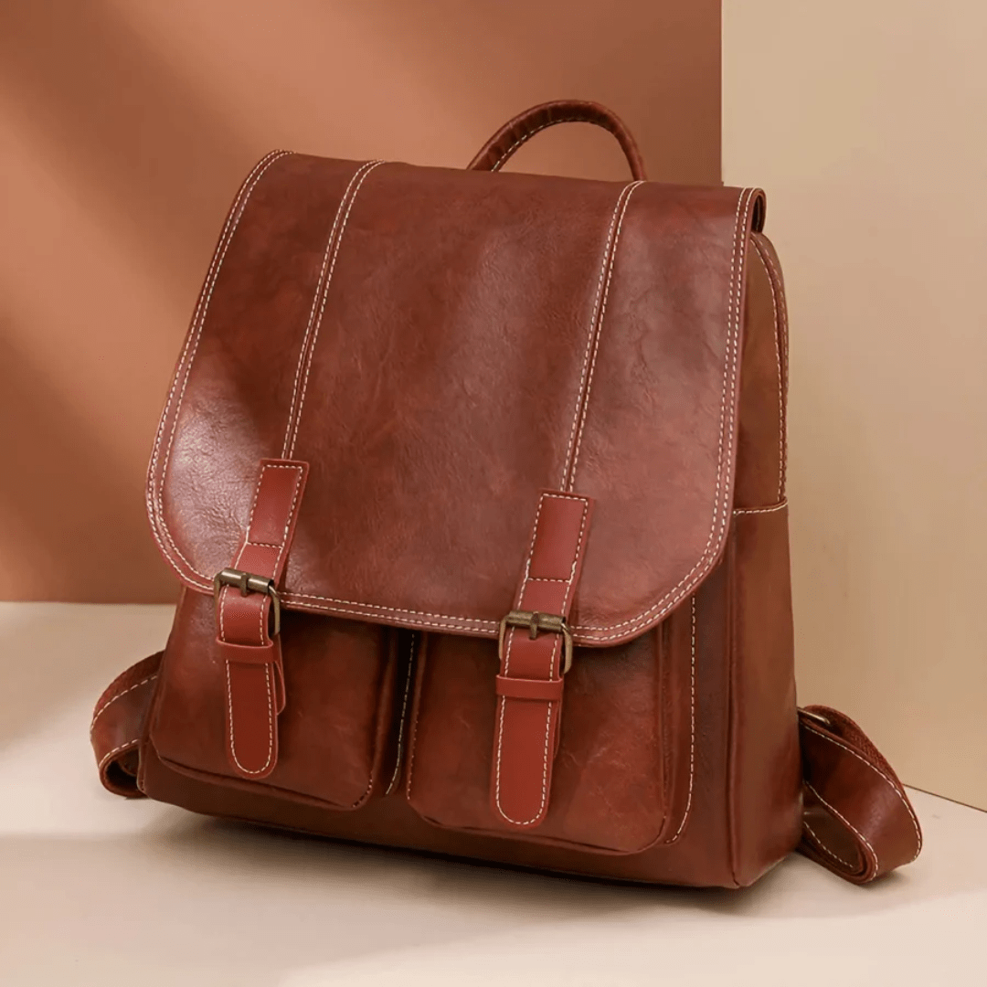 Mira | Sac à Dos Vintage en Similicuir